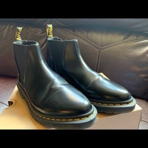 Dr. Martens Bianca Leather Chelsea Boots